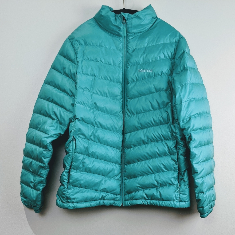 Marmot | Down Filled Puffer Coat Jacket XL Zipper